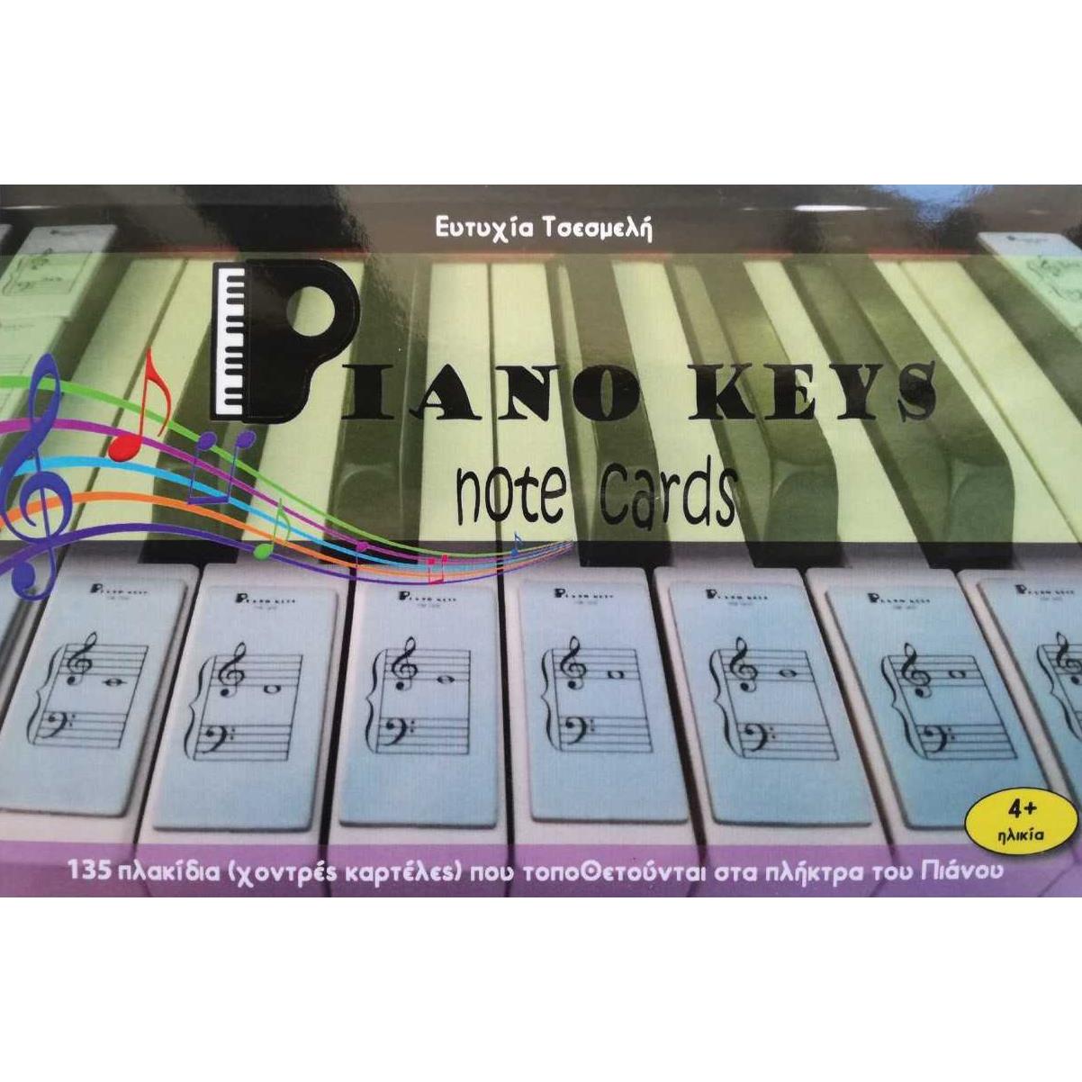 PIANO KEYS NOTE CARDS - ΕΥΤΥΧΙΑ ΤΣΕΣΜΕΛΗ