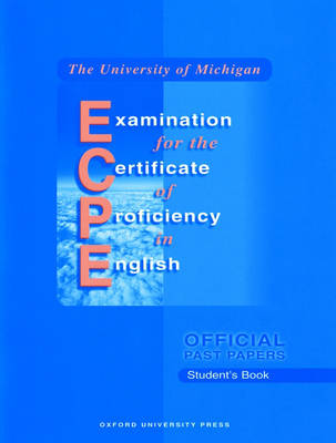 MICHIGAN ECPE OFFICIAL PAST PAPERS SB