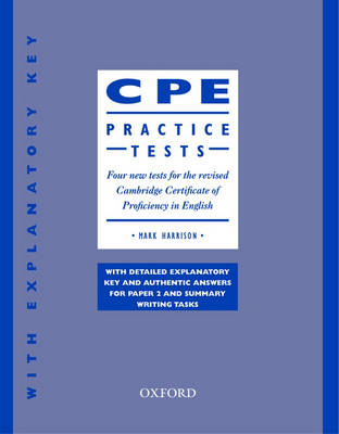 CPE PRACTICE TESTS + KEY @