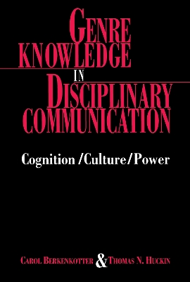 GENRE KNOWLEDGE INDISCIPLINARY COMMUNICATION