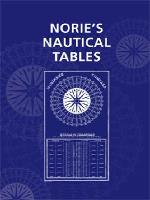NORIE'S NAUTICAL TABLES HC