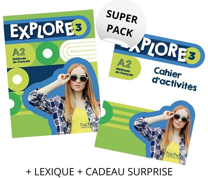 SUPER PACK EXPLORE 3 (LE + CA + LEXIQUE + CADEAU SURPRISE)