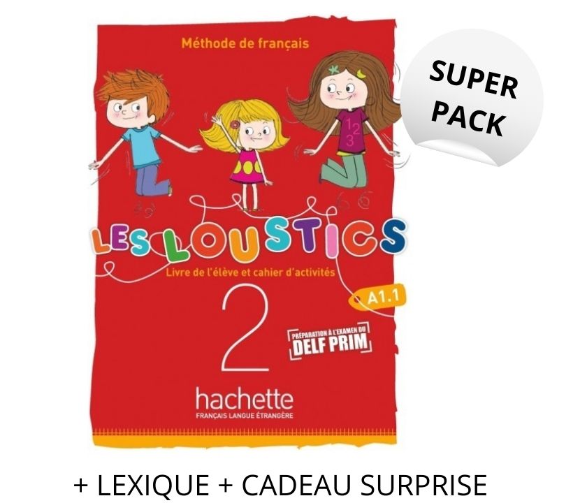 SUPER PACK LES LOUSTICS VOLUME 2 A1.1 (LE + LEXIQUE + CADEAU SURPRISE)