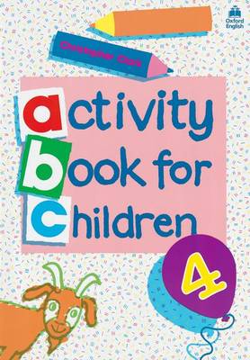 ACTIVITY BOOK FOR CHILDREN 4 PRIMARY