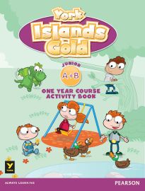 YORK ISLANDS GOLD JUNIOR A & B ACTIVITY BOOK (+ STICKERS)