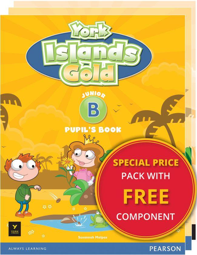 YORK ISLANDS GOLD JUNIOR B PACK (SB + WB + GRAMMAR & COMPANION)