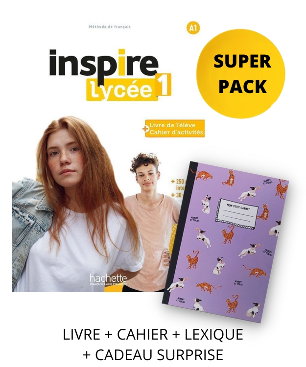 SUPER PACK INSPIRE LYCÉE 1 (METHODE + CAHIER)
